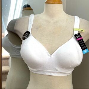 NWT Bali wireless t shirt bra size 48 B